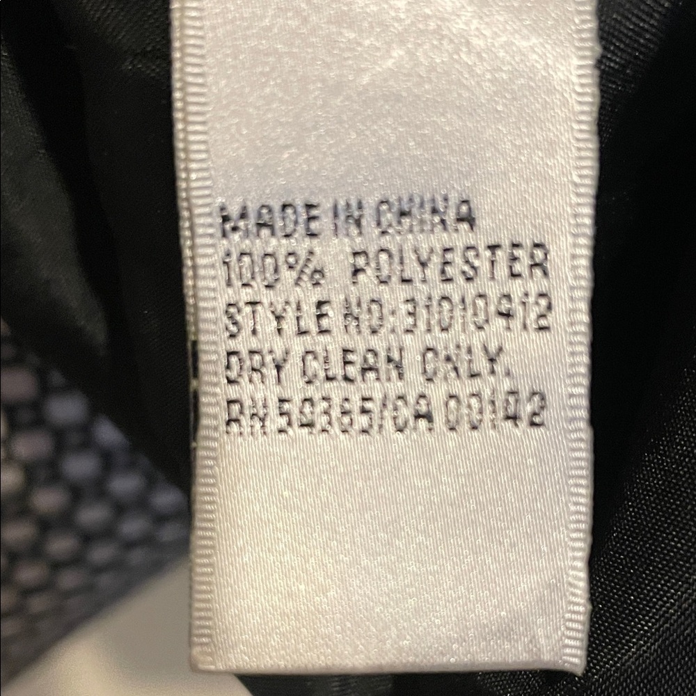 12P Nygard Collection Lined Black & White Women's Jacket - Picture 3 of 7
